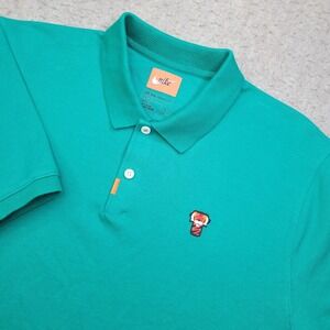 Nike Golf Tiger Woods "Frank" Golf Polo Shirt Mens Medium 2020 Green Masters EUC